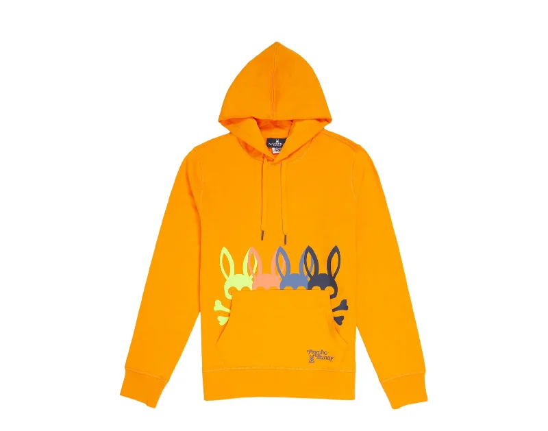 Psycho Bunny Lafayette Pullover Yukon Gold Men's Hoodie B6H966U1FT-YKG