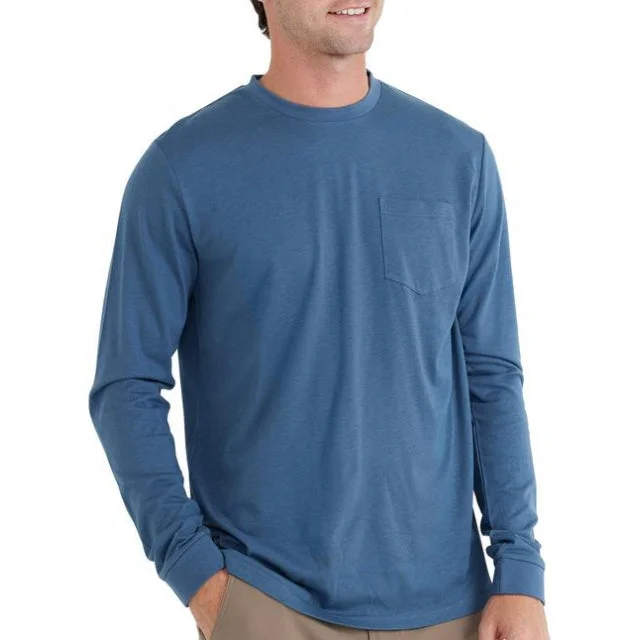 Men's Bamboo Heritage Pocket Long Sleeve