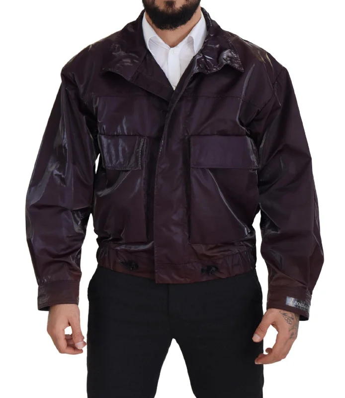 Dolce & Gabbana Elegant  Biker Men's Jacket