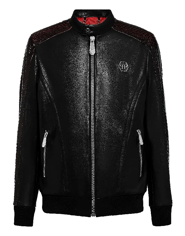 Leather Moto Jacket Luxury