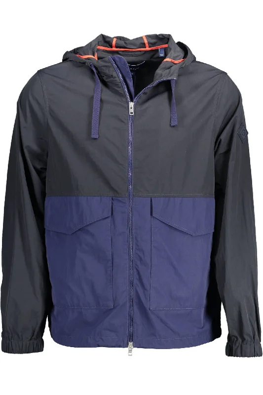 Gant Chic  Hooded Sports Jacket with Contrast Men's Details