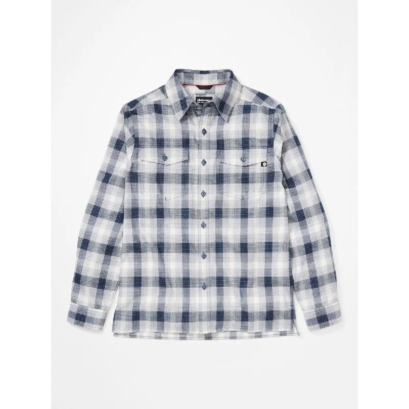 Men's Movatn Heavyweight Long-Sleeve Flannel Shirt