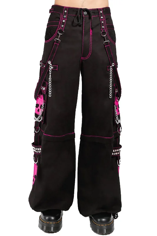 Tripp Super Skull Pants [Black/Pink]