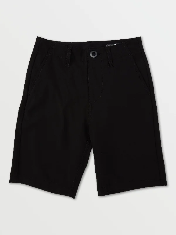 Big Boys Kerosene Hybrid Shorts - Black