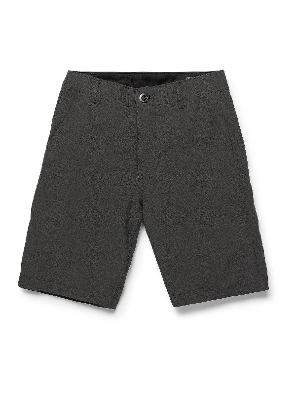 Big Boys Kerosene Hybrid Shorts - Charcoal Heather