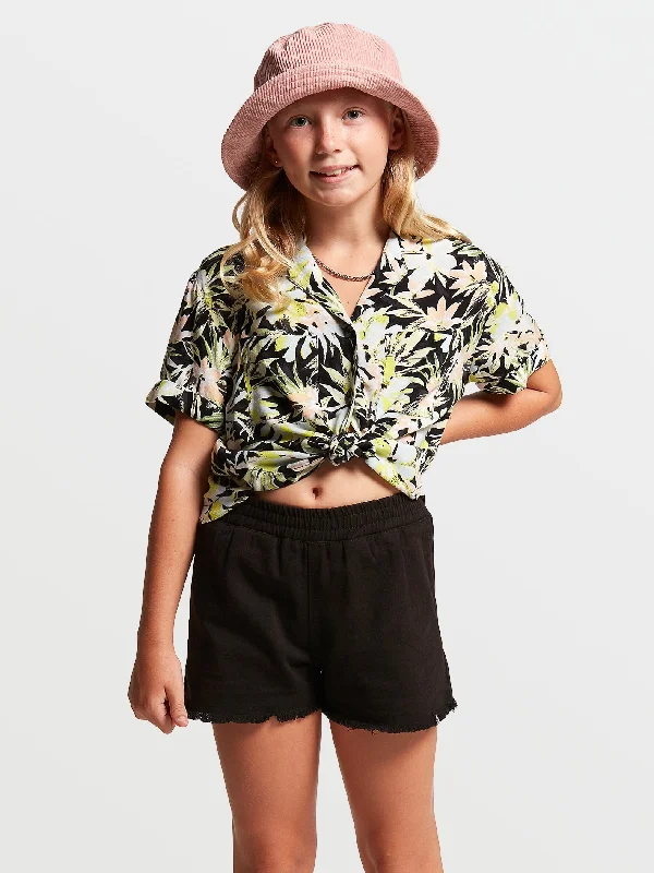 Girls Strutin Stone Shorts - Black