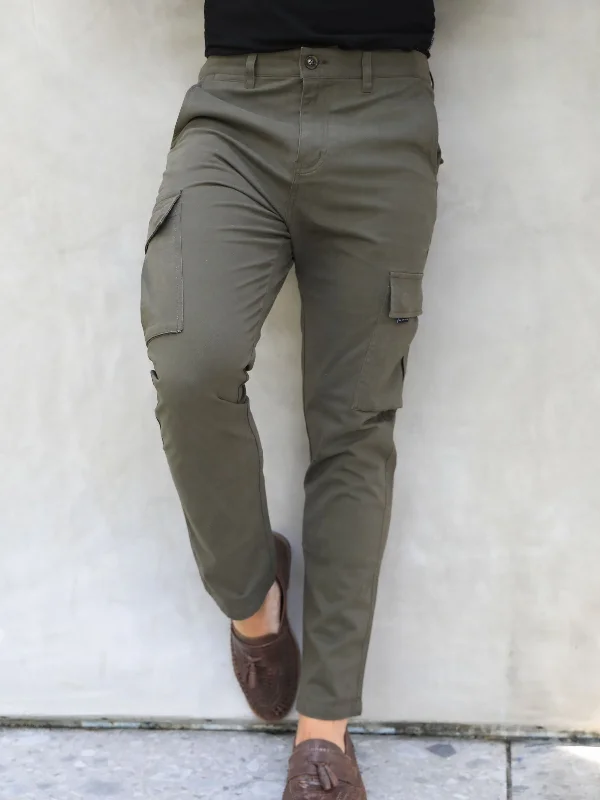 Cargo Trousers - Grey