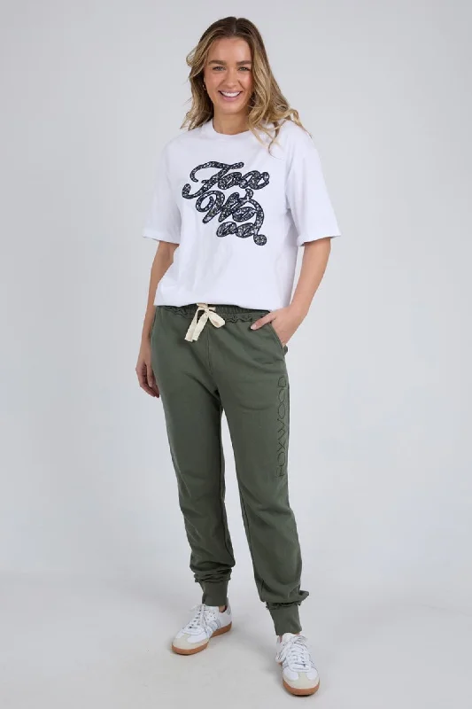 Foxwood Simplified Track Pant Khaki