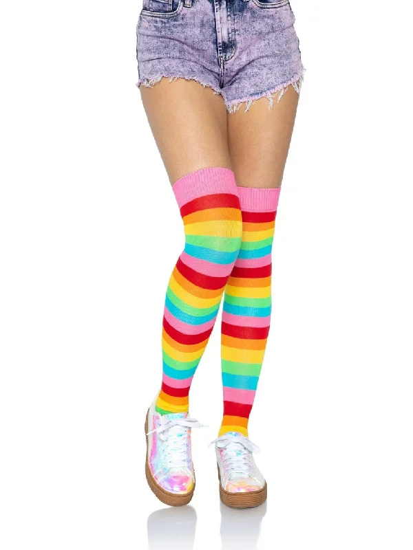 Rainbow Ankle Warmers