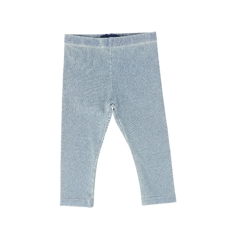 NAVVY LIGHT BLUE DENIM LEGGINGS