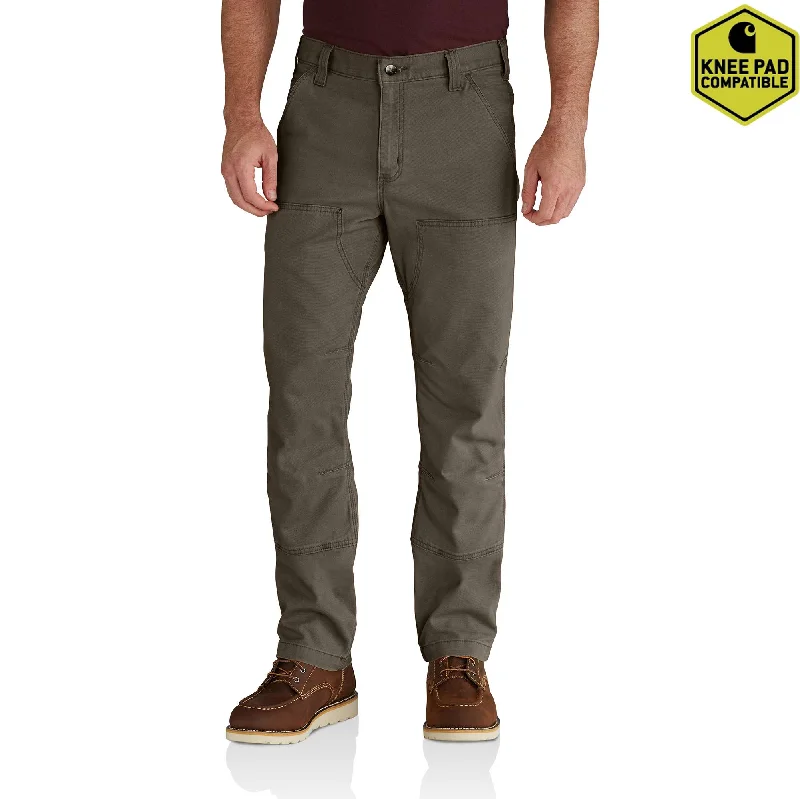 Rugged Flex® Relaxed Fit Canvas Double-Front Utility Work Pant