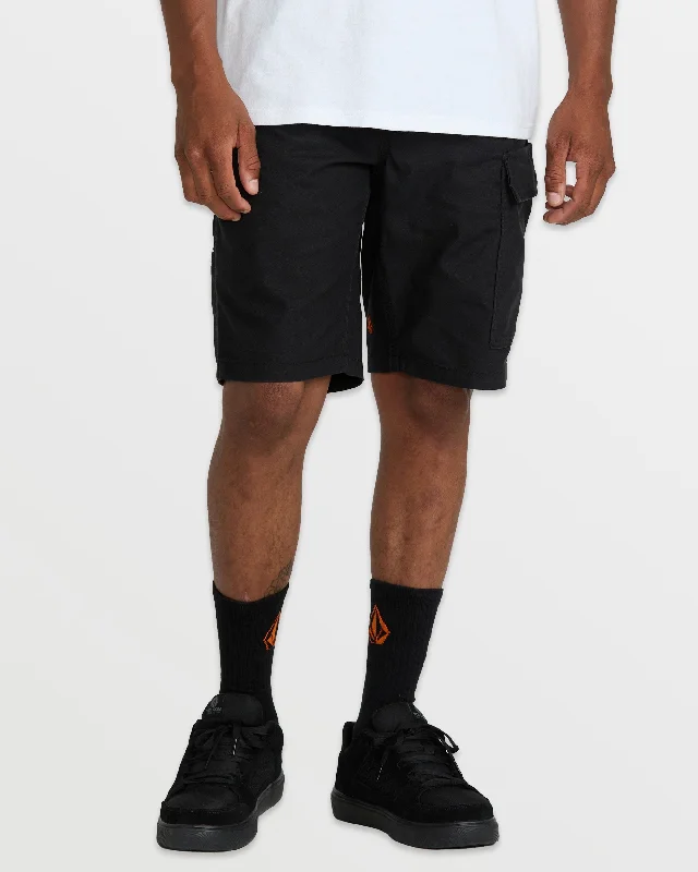 Volcom Workwear Caliper II Relaxed Work Short - Black