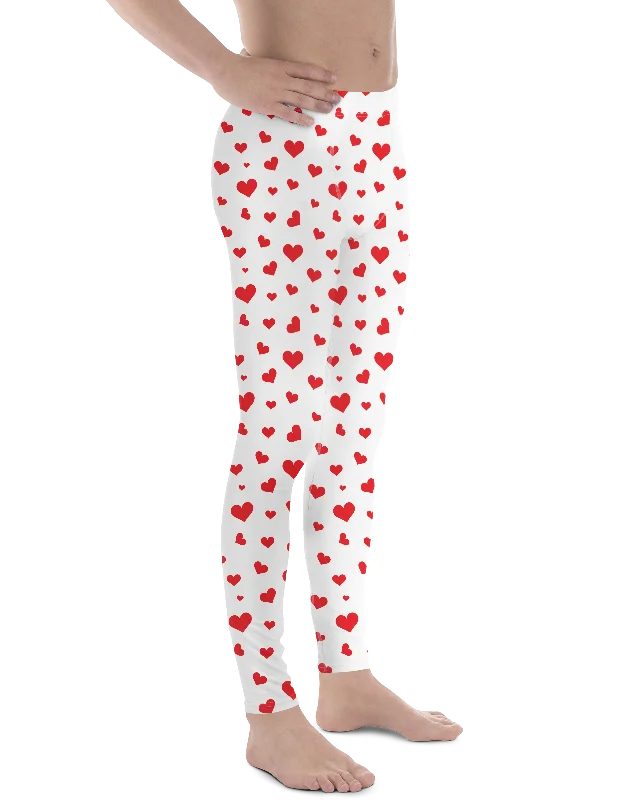 Red Hearts Meggings