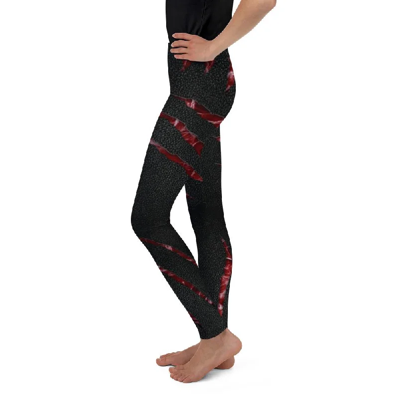 Ripped Flesh Youth Leggings