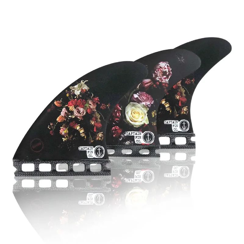 Dion Agius Flowers Medium (Single Tab) - Black