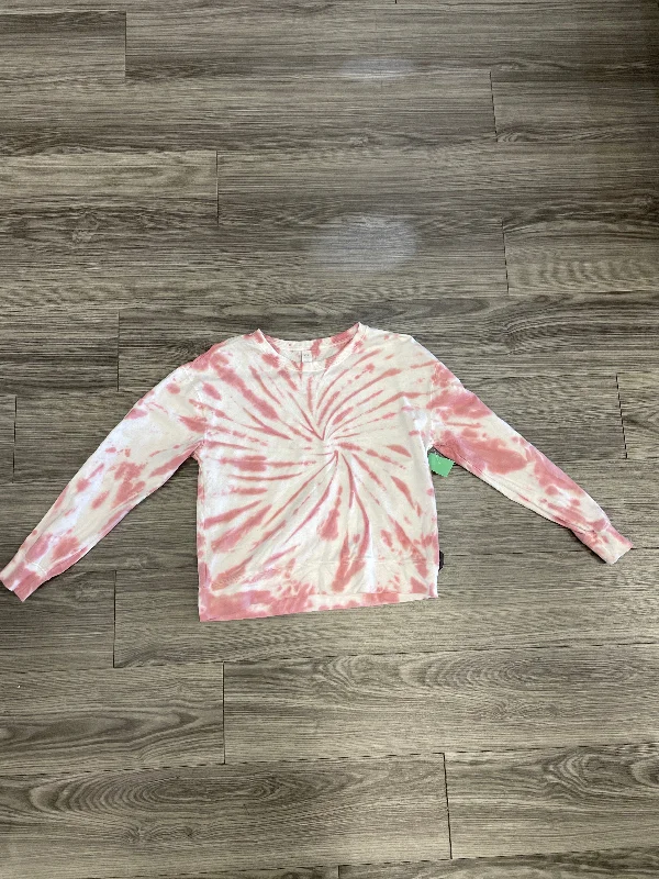 Tie Dye Print Sweatshirt Crewneck Clothes Mentor, Size S