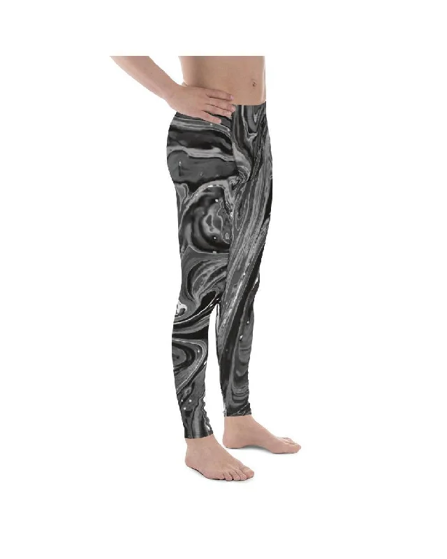 Grey Swirl Meggings