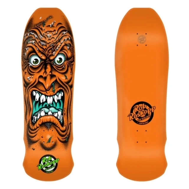 Santa Cruz Roskopp Face Reissue Skateboard Deck 9.5"