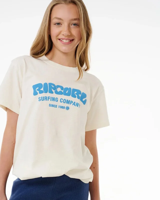 Girls (8-16) Surf Puff Relaxed S/S T-Shirt