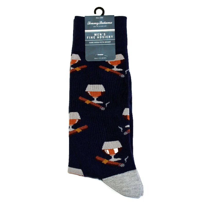 Tommy Bahama Men's A Brandy A Day! Socks - Coastline