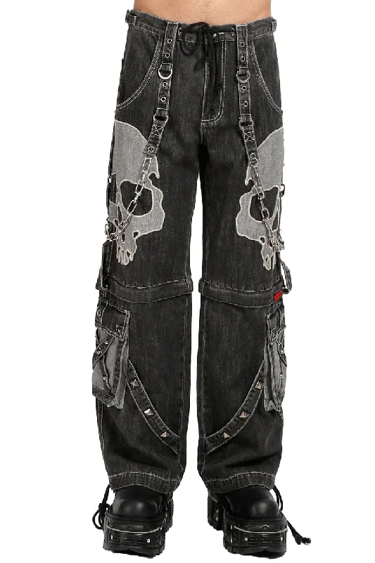 Tripp NYC Maximum Skull Pants [BLK DENIM]