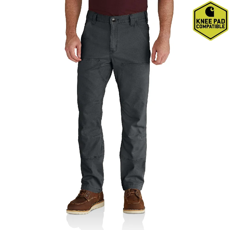 Rugged Flex® Relaxed Fit Canvas Double-Front Utility Work Pant