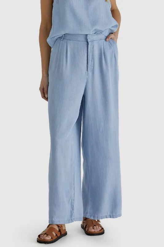 Sass Rye Pant Chambray