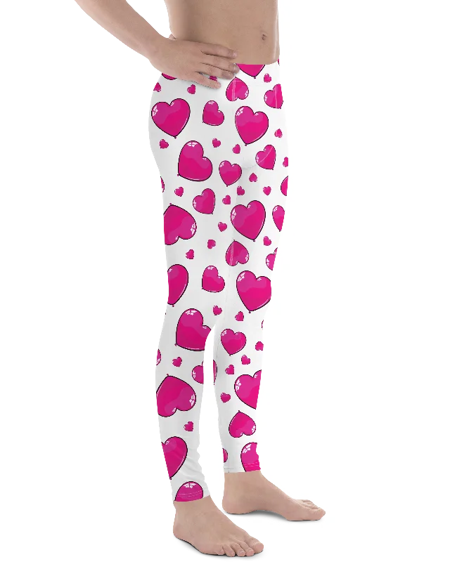 Pink Heart Shaped Balloons Meggings