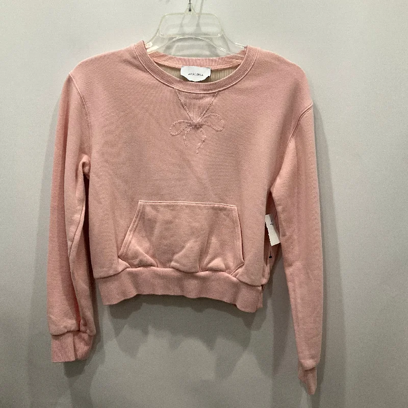 Pink Sweatshirt Crewneck Clothes Mentor, Size S