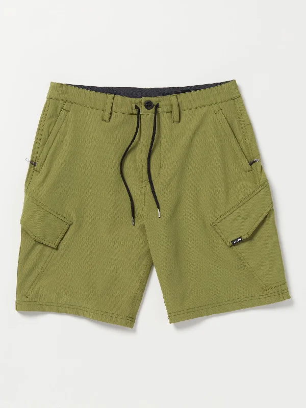 Country Days Hybrid Shorts - Martini Olive