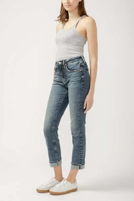 Silver Jeans Co. Beau High Rise Slim Leg Jean