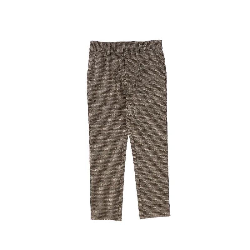 HARPER JAMES BROWN DIAMOND DESIGN PANTS [FINAL SALE]