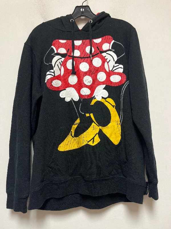 Black & Red Sweatshirt Hoodie Walt Disney, Size Xl