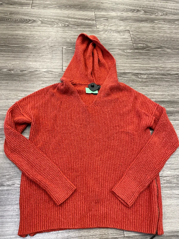 Sweatshirt Hoodie By Rachel Zoe In Red, Size: L