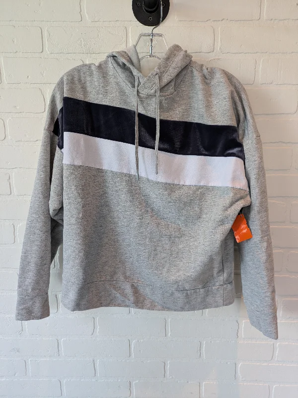 Grey Sweatshirt Hoodie Gapfit, Size M