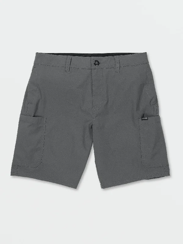 Malahine Hybrid Shorts - Asphalt Black