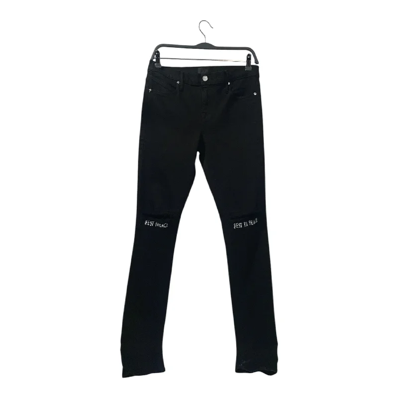 RtA/Pants/30/Denim/BLK/RED CROSSES