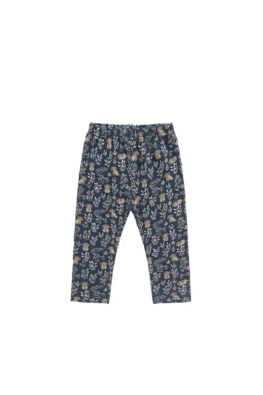 Organic Cotton Everyday Legging - Charlies Backyard Navy