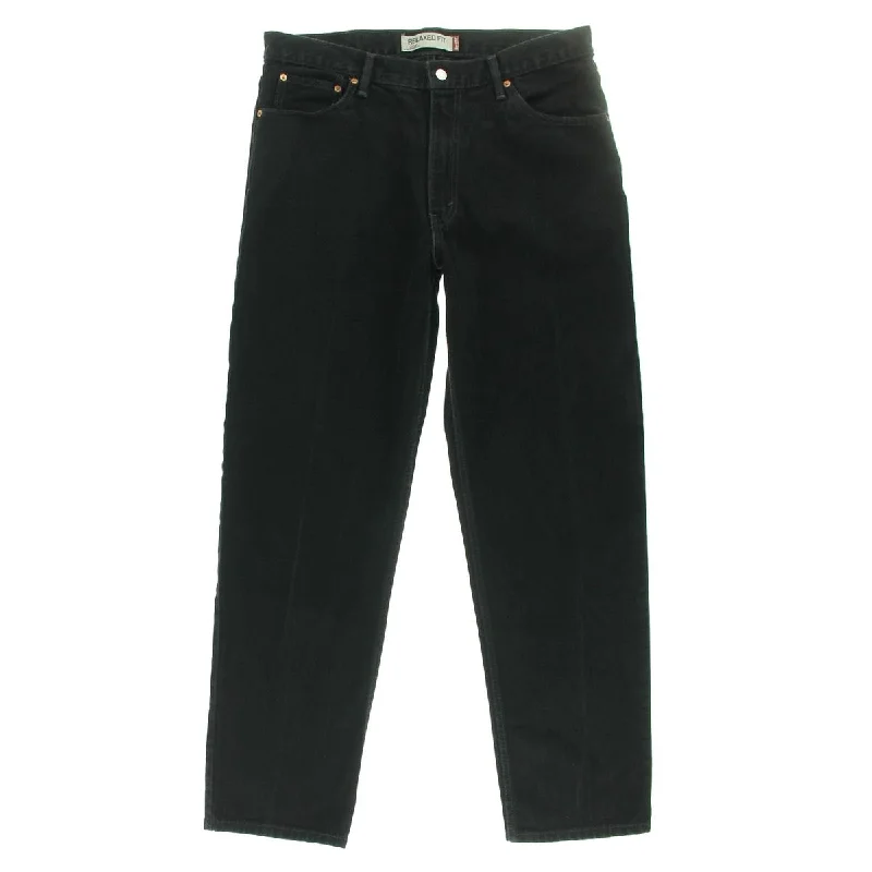 Levi's Mens 550 Solid Denim Relaxed Jeans