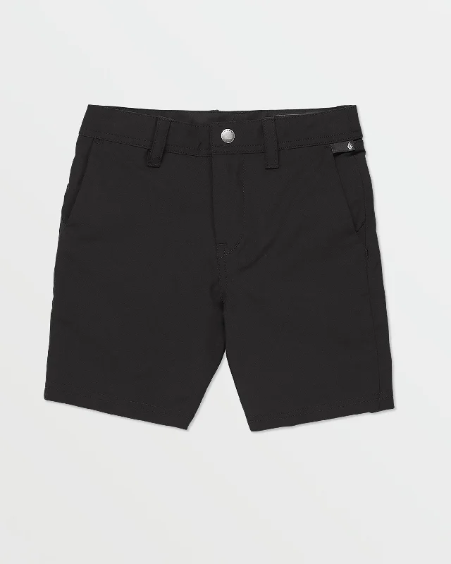 Little Boys Frickin Cross Shred Static Shorts - Black