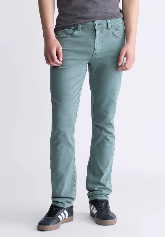 Straight Six Men's Freedom Flex Pants, Balsam Green - BM22939