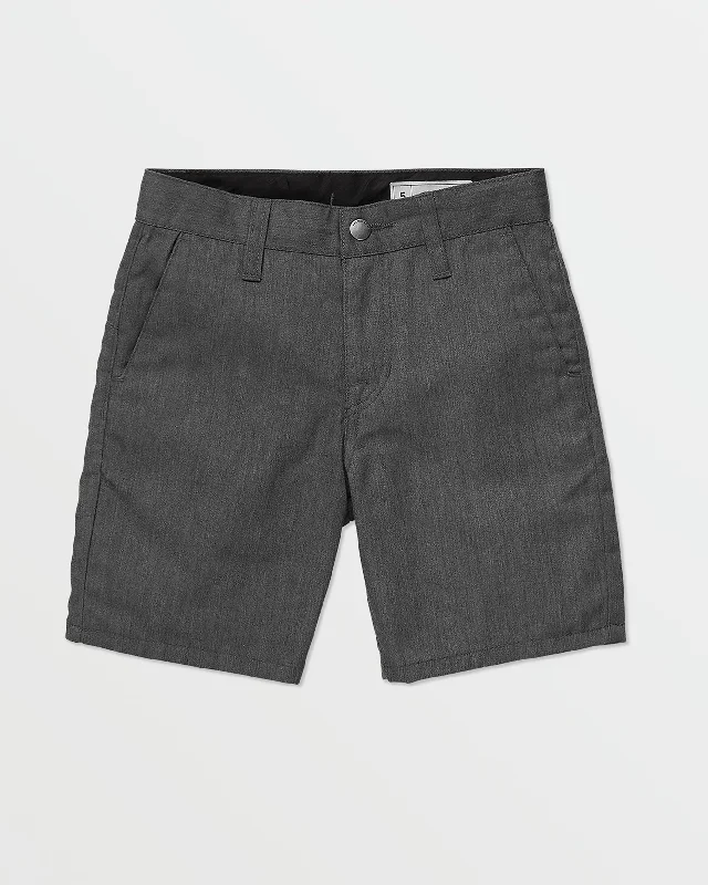 Little Boys Frickin Chino Shorts - Charcoal Heather