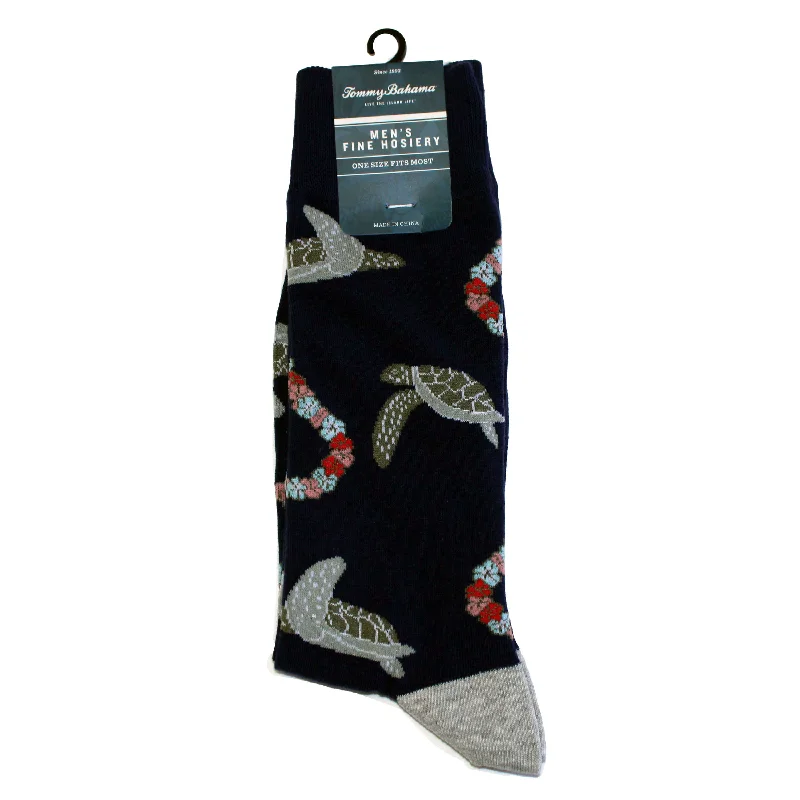 Tommy Bahama Men's Turtle-Ific Socks - Coastline