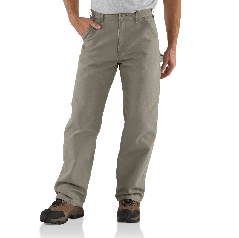 Loose Fit Washed Duck Utility Work Pant