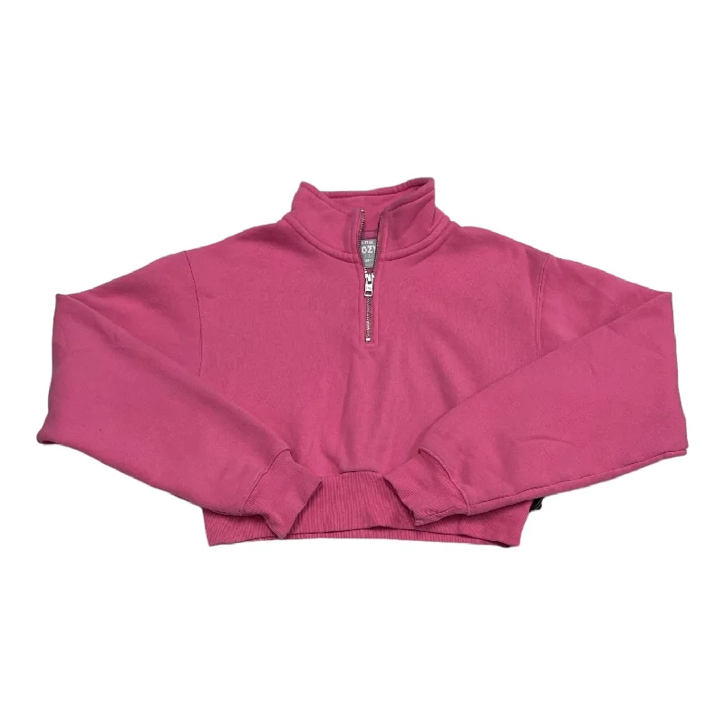 Pink Sweatshirt Collar Aritzia, Size Xs