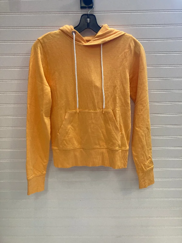 Orange Sweatshirt Hoodie Athleta, Size Xxs