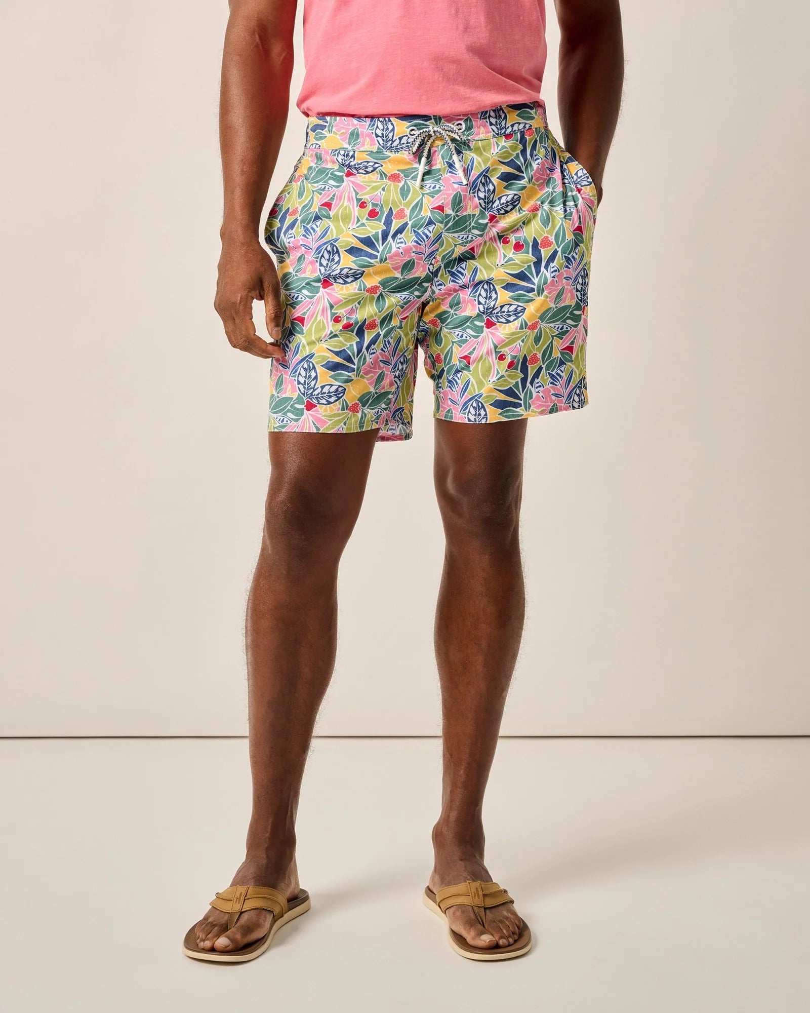 Johnnie-O 7-Inch Zest Swim Trunks - Lake