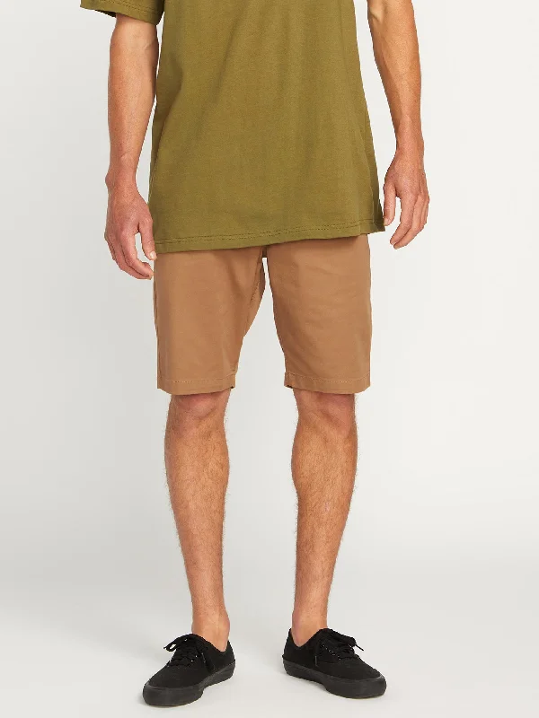 Frickin Modern Stretch Chino Shorts - Tobacco