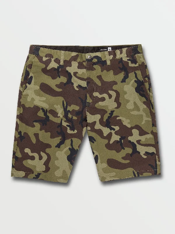 Vmonty Stretch Shorts - Green Combo