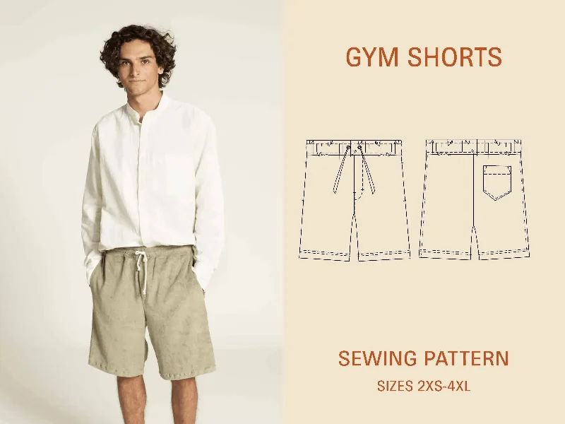 Gym Shorts sewing pattern